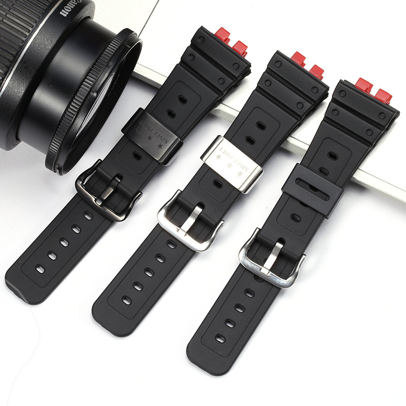 Resin Wat Accessories For Casio  GMW-B5000 Gmw b5000 GM-B2100 Strap Men's Sports Waterproof Black Ru