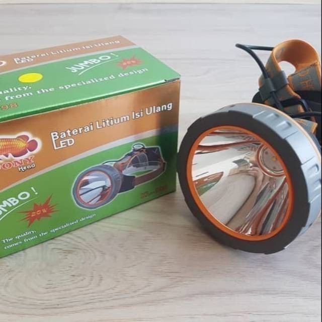 Senter kepala DONY KL-198 KL 198 JUMBO BATTERY BELAKANG KEPALA