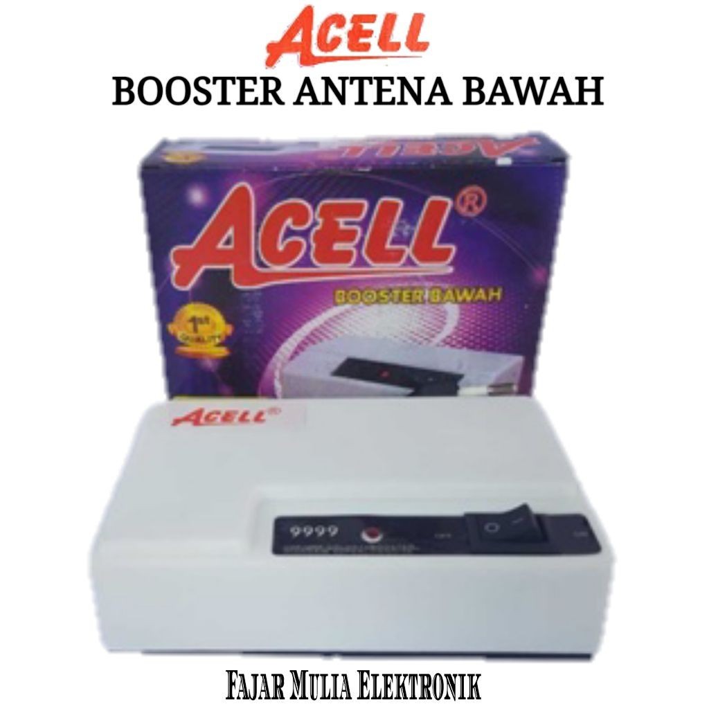 Acell Booster Antena TV Bawah Booster Bawah
