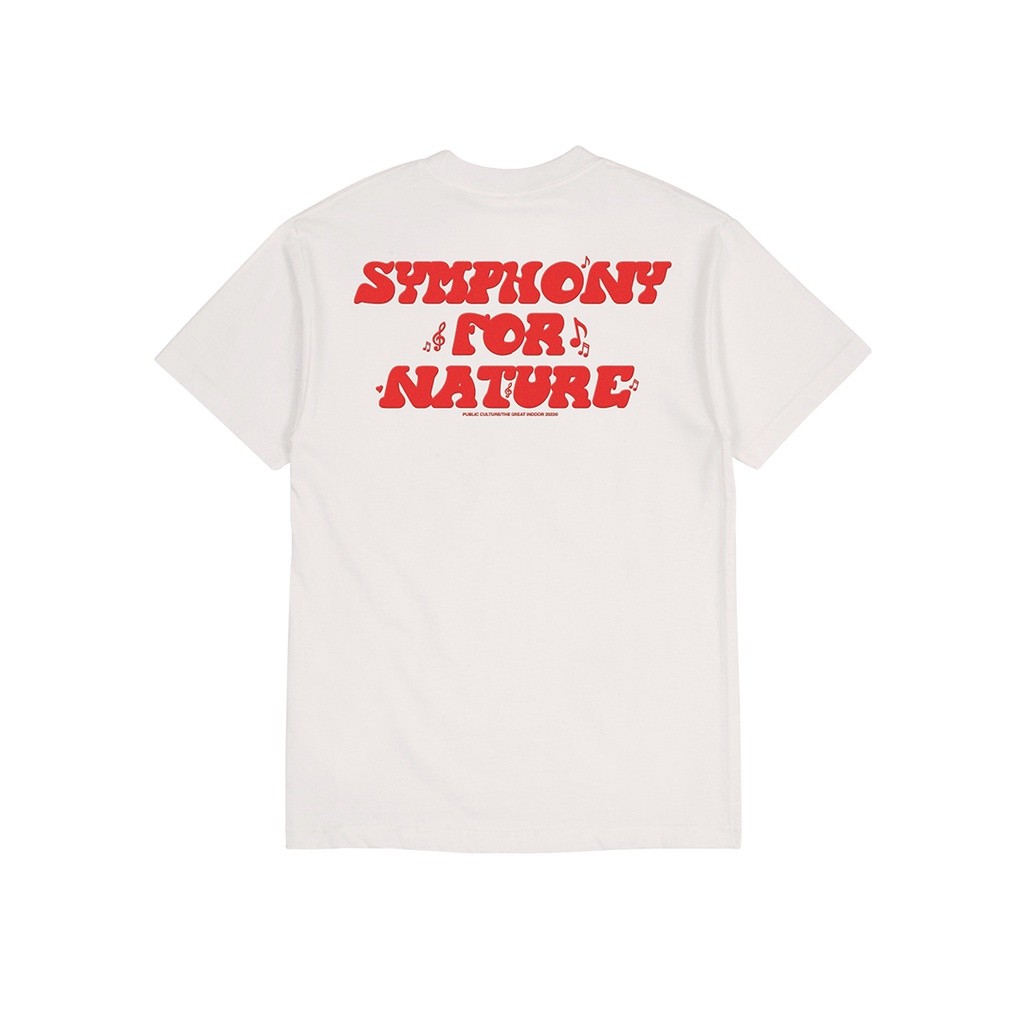 Public Culture - Symphony Tee - Broken White