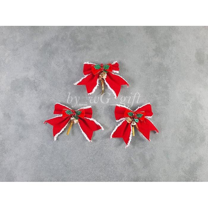 Hiasan Natal - Pita Jadi Natal - Kotak-kotak