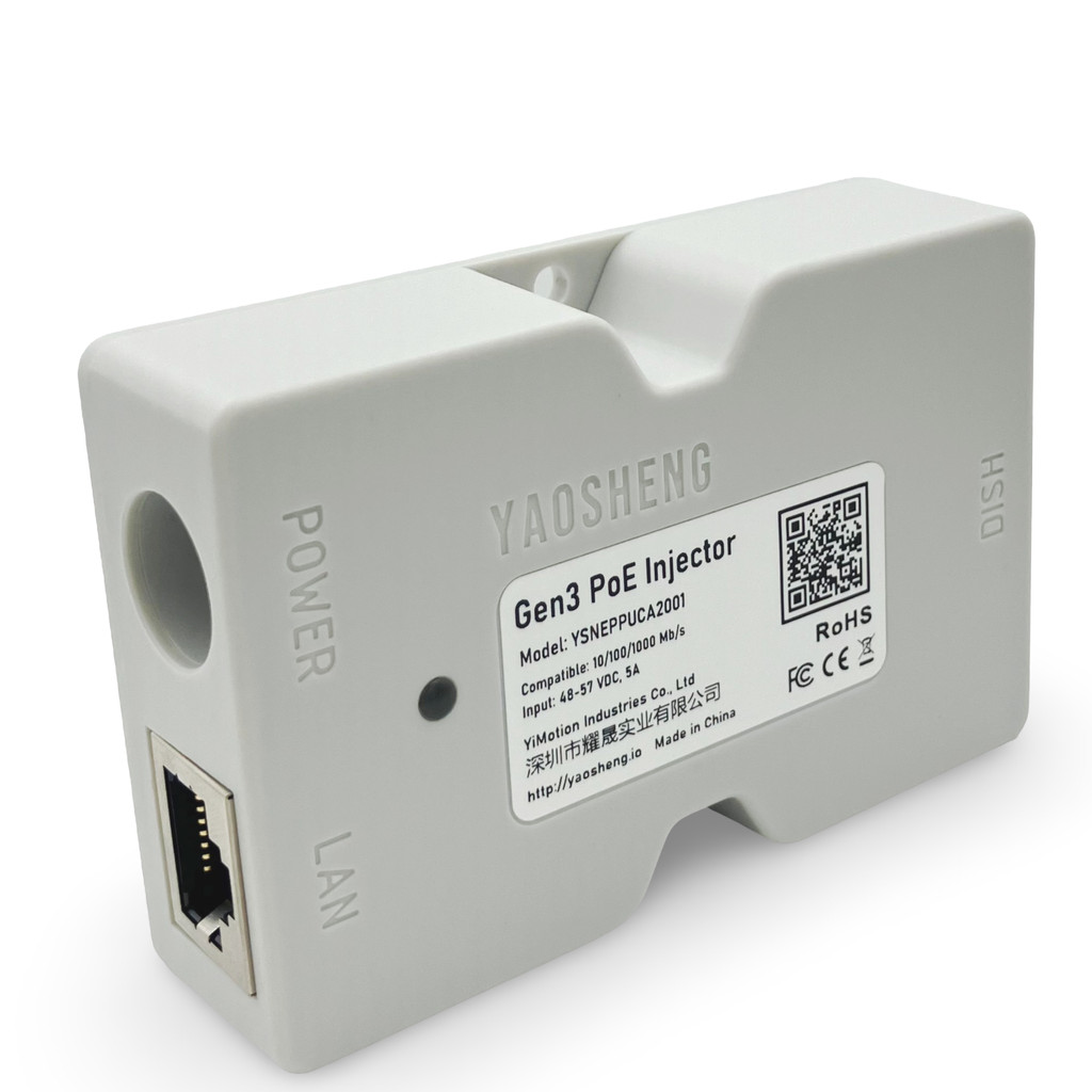 YAOSHENG PoE Injector for Starlink Gen3