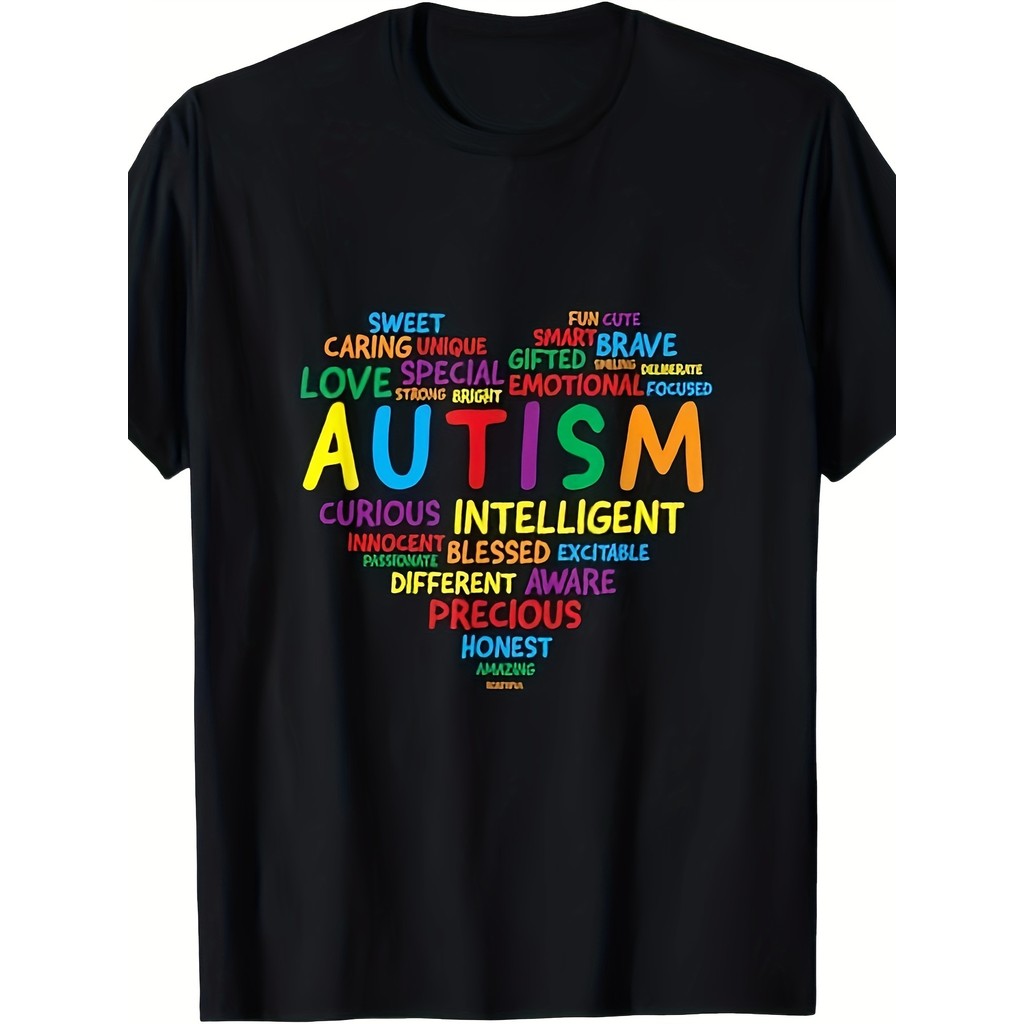 Kaos Kesadaran Autisme Cinta Autisme T-Shirt 220g