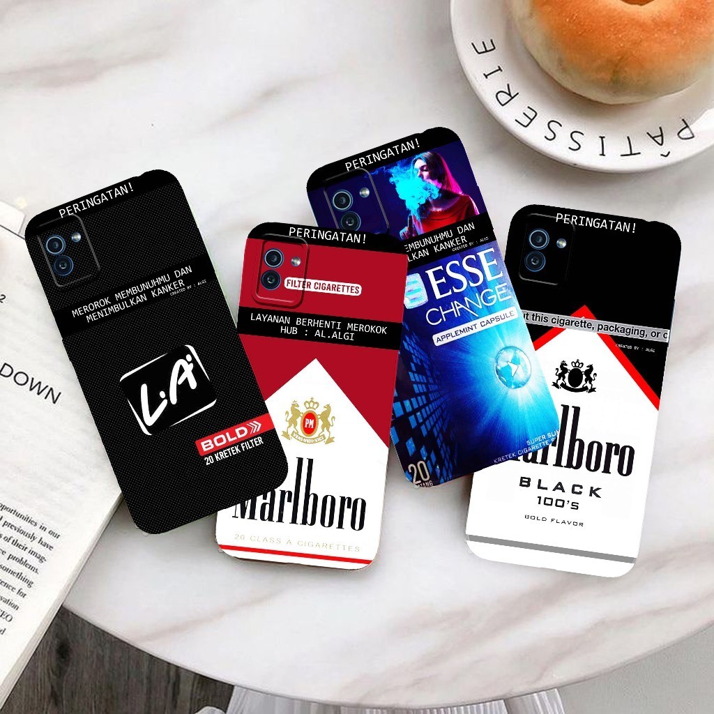 Softcase Pro Camera Untuk Samsung A03 / A04 / A04E - Softcase Terbaru New Walpaper Gambar Smoke Roko