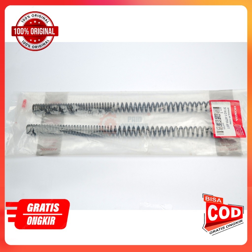 per shock depan supra x 125 - per shock depan supra  51401-KPH-851 onderdil motor part Ori