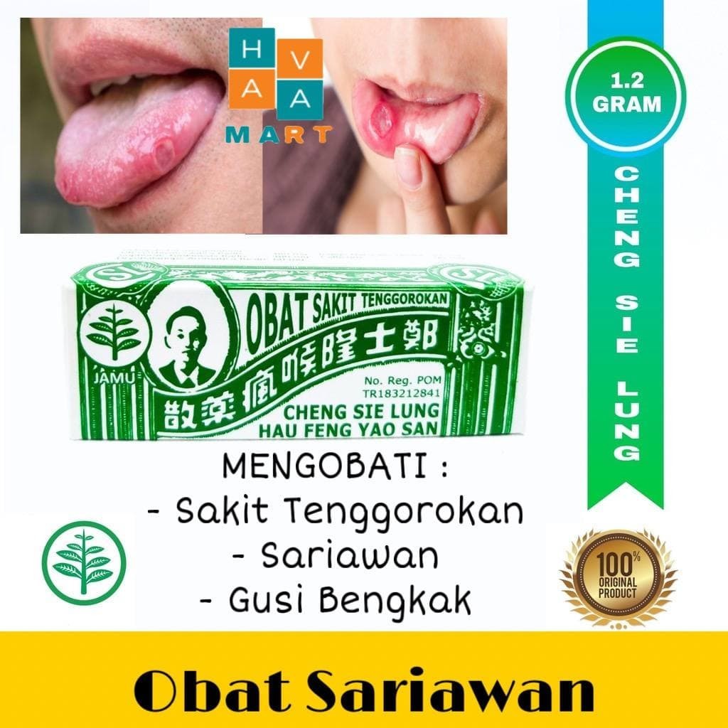 HERBAL AMPUH MENGATASI SARIAWAN DAN PANAS DALAM TANPA EFEK SAMPING SEKALI TABUR - OBAT SARIAWAN - OB