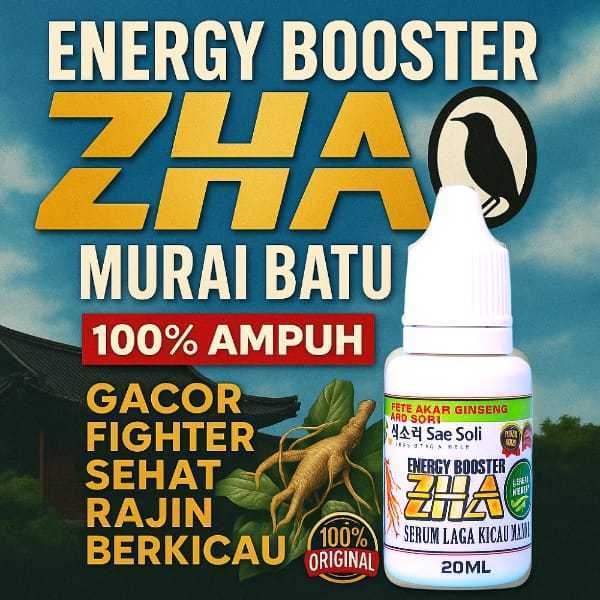 Diskon VITAMIN BURUNG MURAI 3x Tetes Langsung Gacor di Gantangan ZHAO ENERGY BOOSTER .