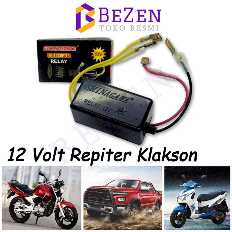 Relay Klakson Putus Putus Relay / Modul Relay Klakson / Interuppter Bunyi Putus-putus 12v Motor Mobi