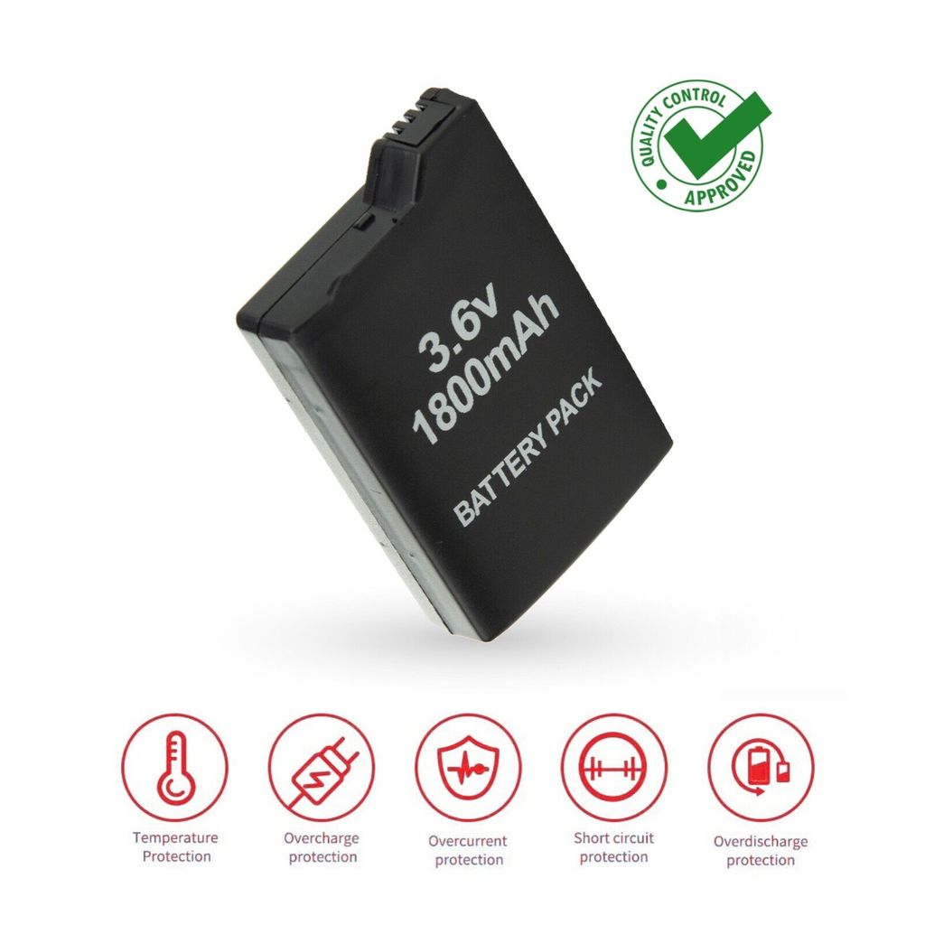 3.6v Replacement Battery Pack for Sony PSP 1000 1001 1002 1003 1004