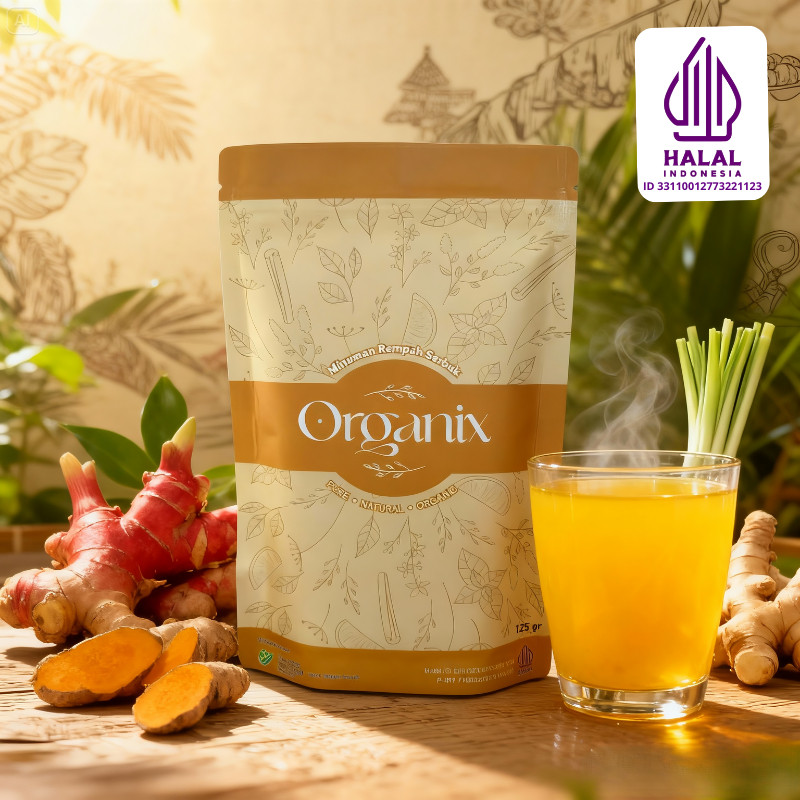 Terlaris Ramuan Organix Minuman Serbuk Herbal Untuk Asam Lambung Mag Gerd Diet Detox Promil Cinta JS