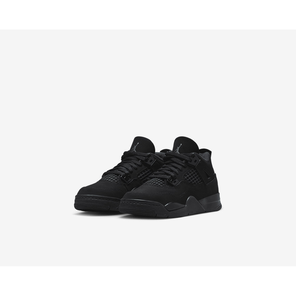 Sepatu Basket Anak Nike Jordan 4 Retro OG Kids (Preschool) Black Cat IB4388-010