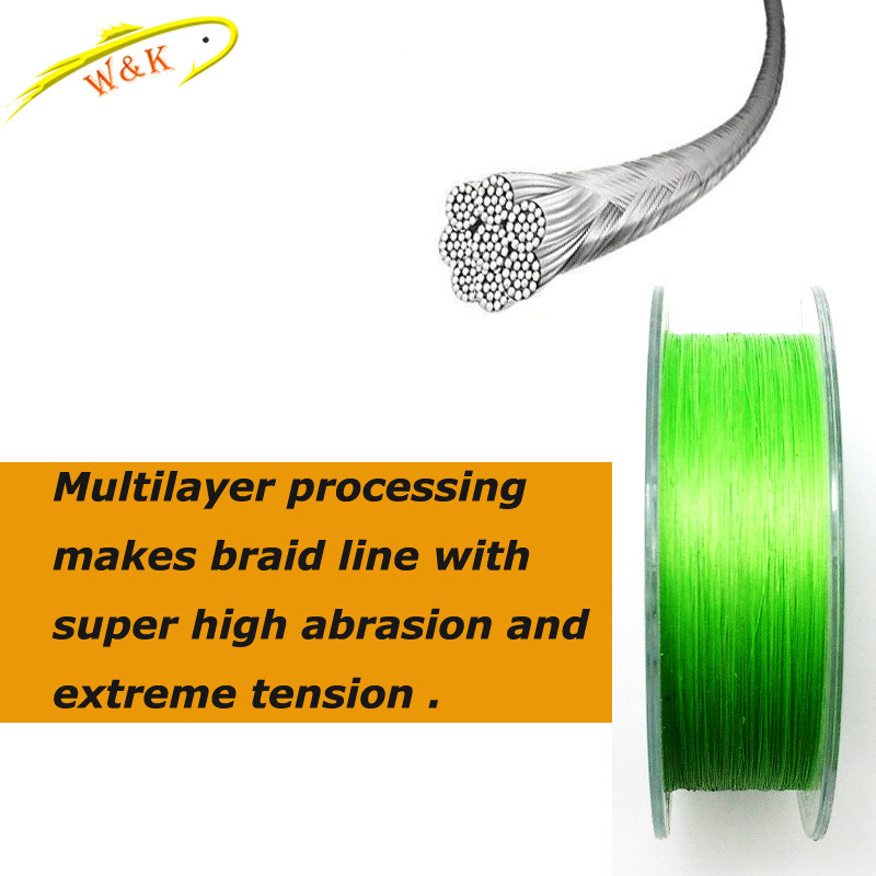 X8 Braided PE Lines at 150m Fishing Line Double Color Super Powered Braided Line PE Fishing Line