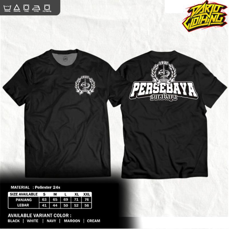 Kaos T-shirt / Kaos Singlet 1927 Persebaya Surabaya By Lassofie