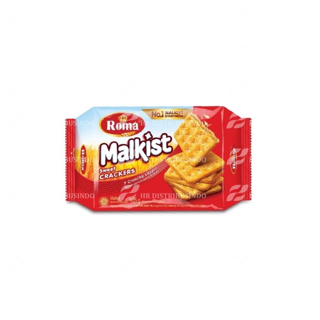 BISKUIT ROMA MALKIST CRACKERS 105 Gram 1 KARTON / DUS