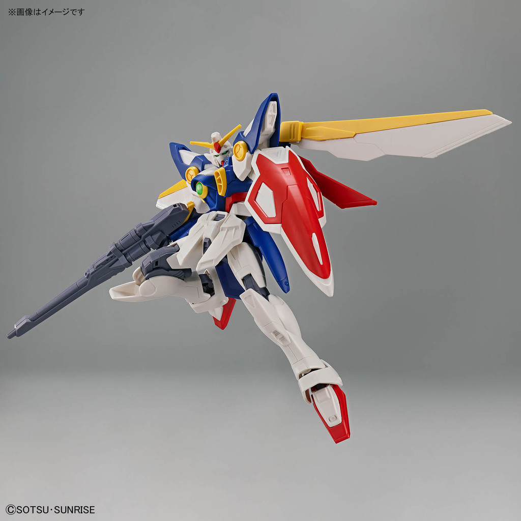 Fast Shipping Bandai Anime EG WING GUNDAM 1/144 Build Strike Gundam Original Model Toys Action Figur