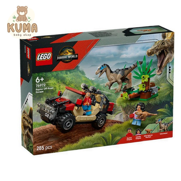LEGO Jurassic World Raptor Off-Road Escape - 76972