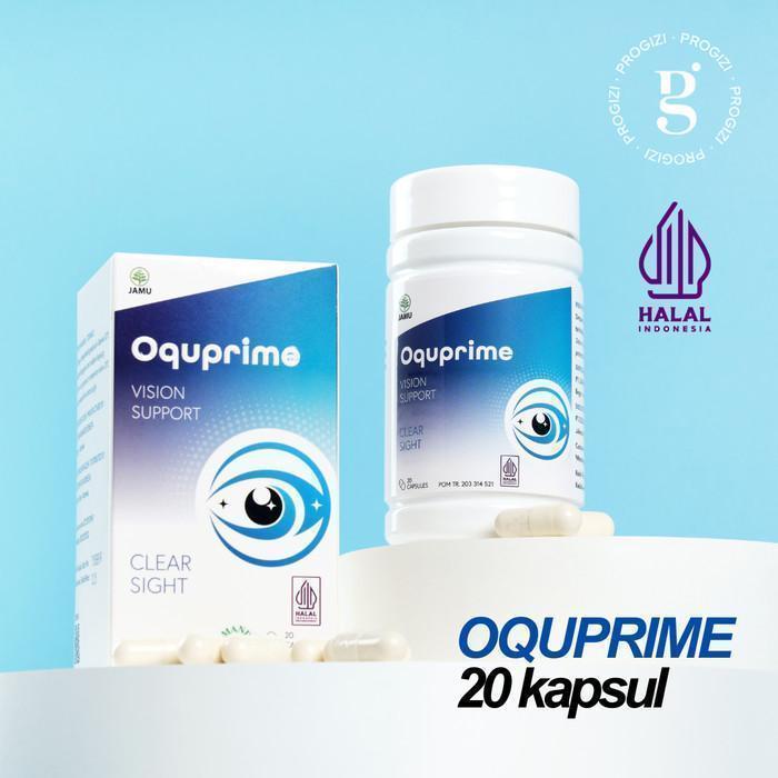 Oquprime Suplemen Herbal Atasi Mata Minus Plus Silinder