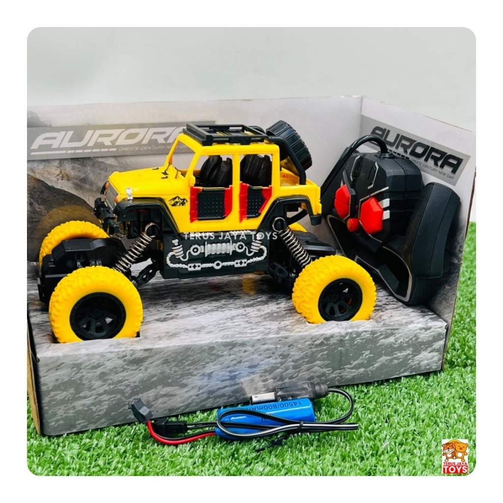 VINCLUX MAINAN MOBIL REMOTE CONTROL JEEP RC CHARGER