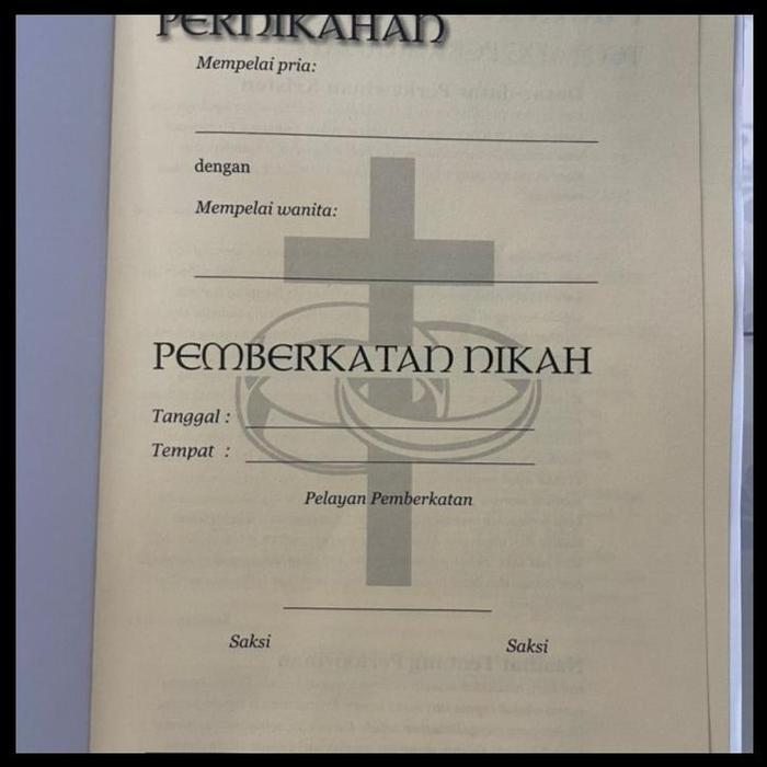 Alkitab Pernikahan Ukuran Sedang - Alkitab 052 Ti Wedding - Lai Best Seller