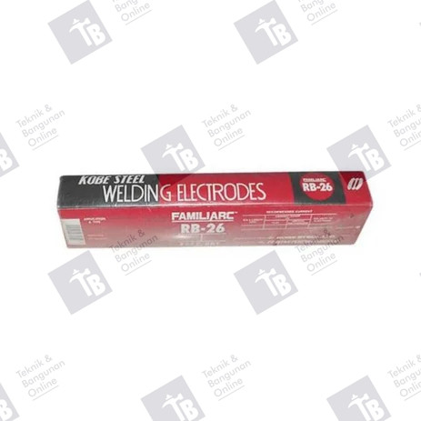 Kawat Las Kobe RB 26 2.0 mm (2 KG) / KOBELCO kawat las 2mm RB26 kemasan 2kg