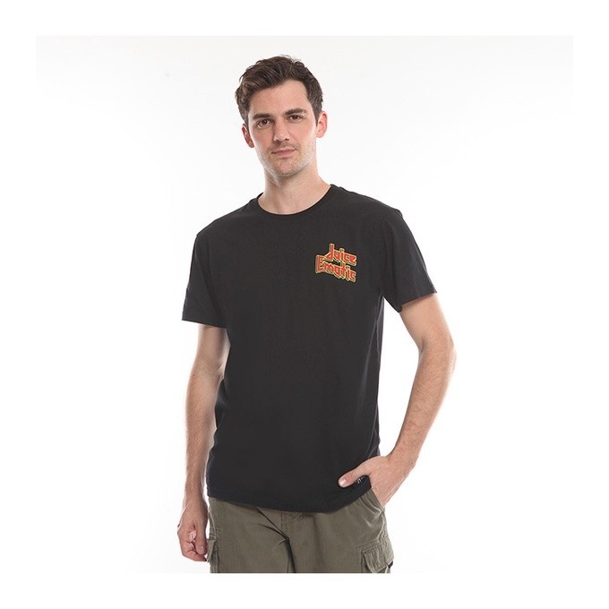 Juice Ematic Kaos Lengan Pendek Pria Hitam PRIEST TEE MTSS24601-BLK Planet Surf