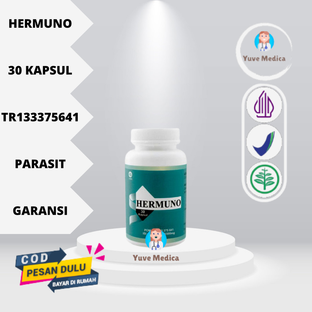 Obat Pembasmi Cacing Parasit Paling Ampuh Hermuno 30 Kapsul di Surabaya