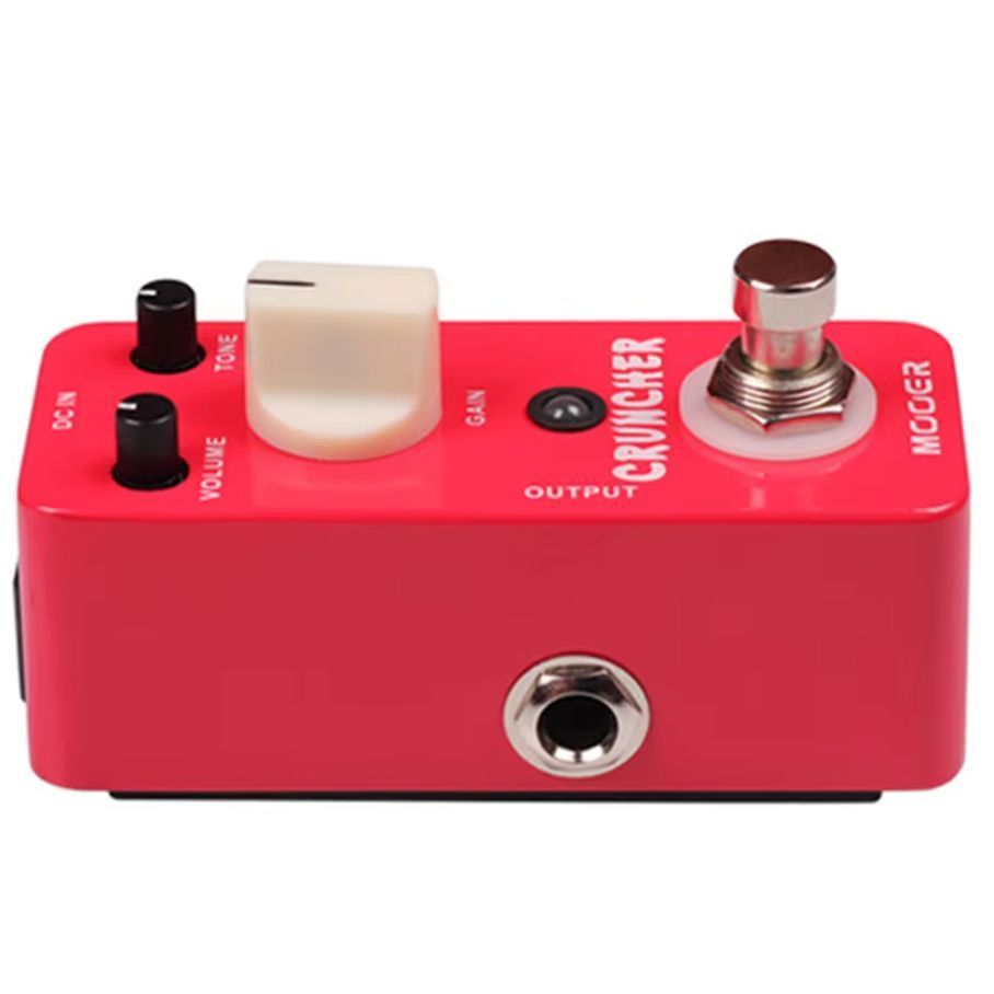 MOOER Cruncher High Guitar Effect Pedal Gain stortion True Bypass Full Metal Shell Electric Guitar B