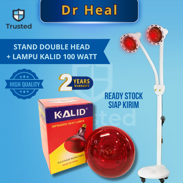 Paket Lampu Terapi Infrared Philips Tiang + Bohlam 100 & 150 Watt Philips Original