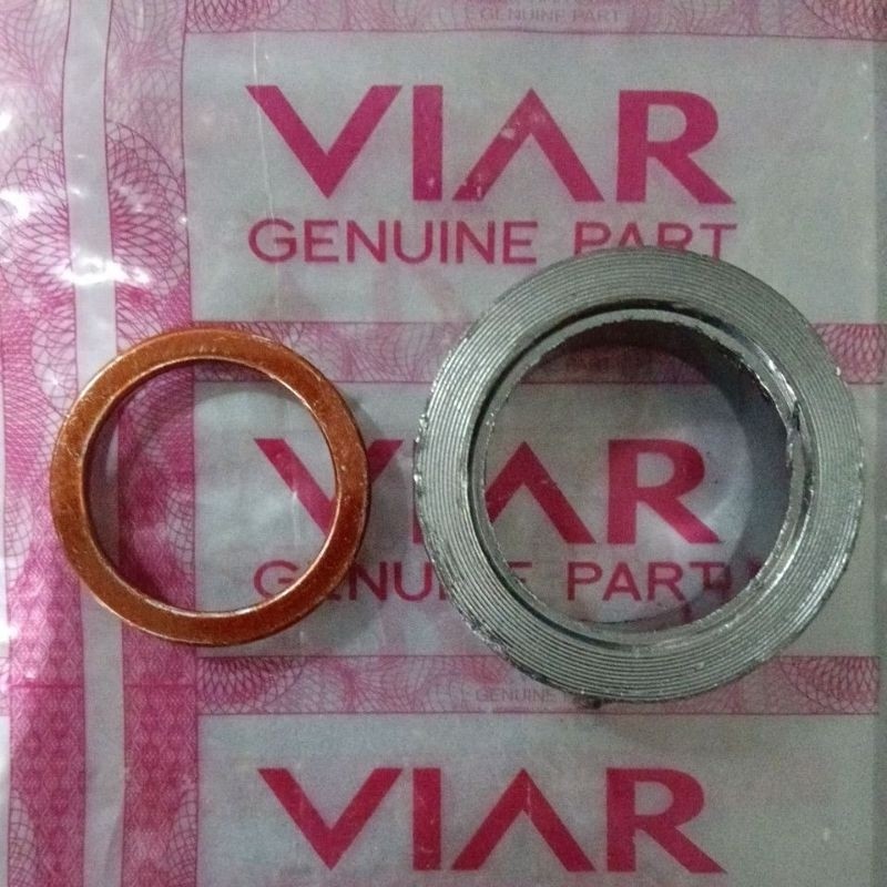 Gasket Knalpot Atas Bawah Viar Karya Roda3 VIAR GENUINE PART
