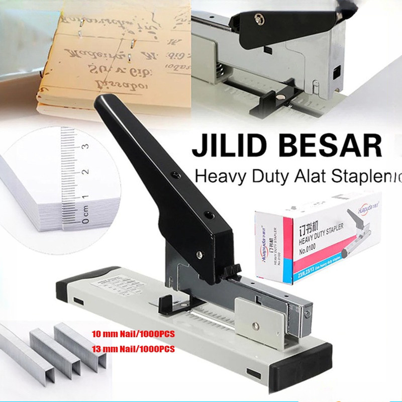 Hekter Untuk Kertas Tebal - Hekter Serba Guna Heavy Duty Stapler Tembak Kangaro /stapler Max / Stapl