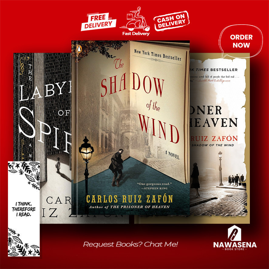Shadow Of The Wind | The Angel's Game | The Prisoner of Heaven | The Labyrinth of the Spirits by Car