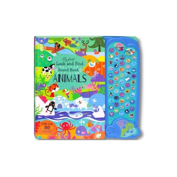 Children Book : My First Look Find Sound Book Animal - 9781839235931 English