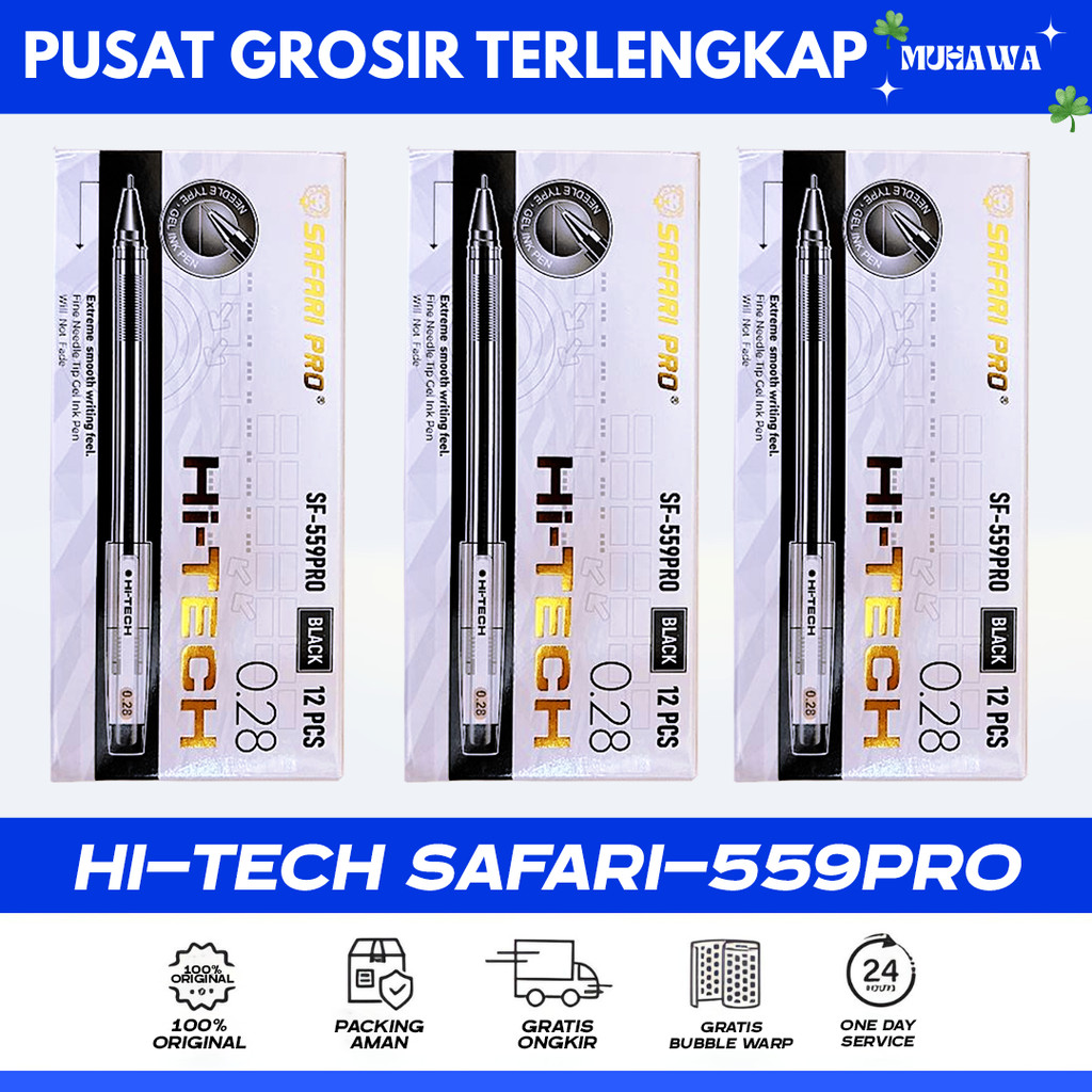 Hi-tech Santri Safari Brand SF 559 Pro Hi tech 0,28mm Hitech Original Safari Brand (Hitech LUSIN)