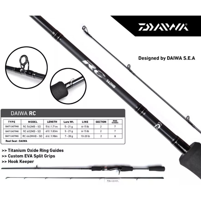 JORAN Pancing BC / BAITCASTING DAIWA RC MURAH BERKUALITAS HANDAL