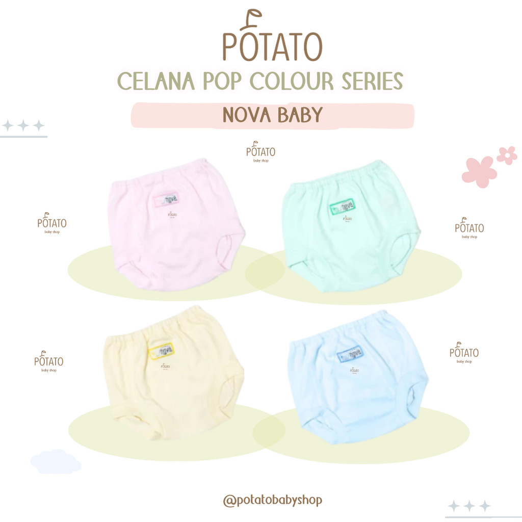 Nova Baby - Celana Pop Colour Series | Celana Bayi Newborn