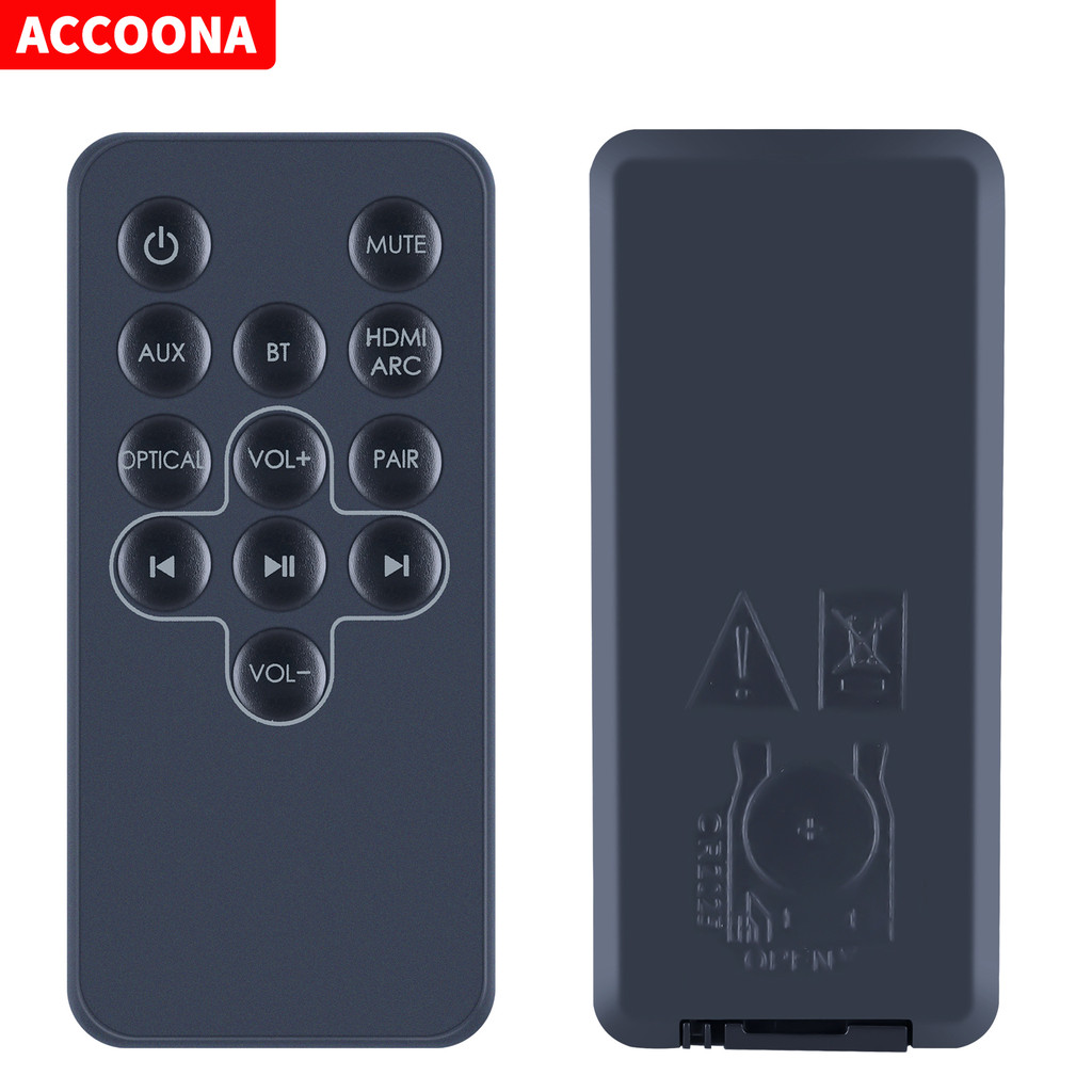 Remote Control For Sharp HT-SB95 105001389 2.0 Slim TV Bluetooth Soundbar Sound Bar Speaker