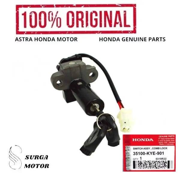 Promo diskon Kunci Kontak Motor Honda CB150 Verza Mega Pro New Verza 150 35100KYE901 35100-KYE-901 S