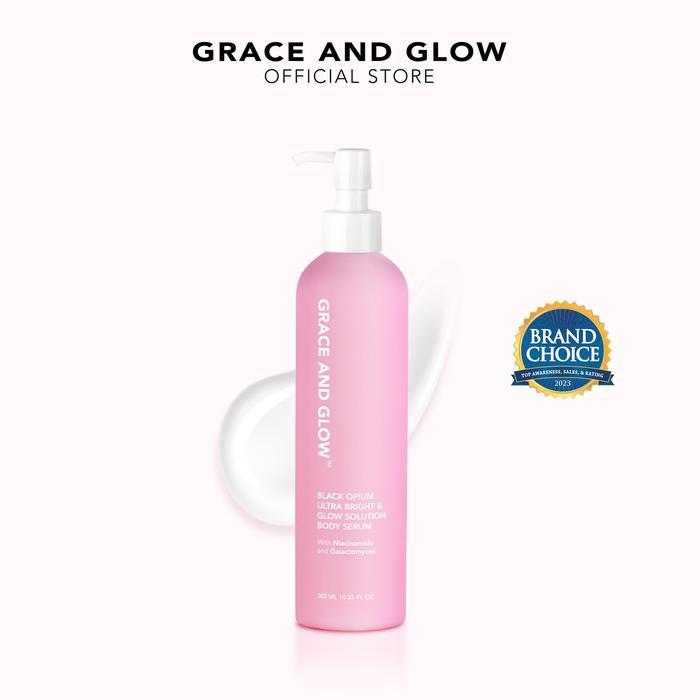 AB - Grace and Glow Hand and Body Lotion Body Serum Bright & Glow [300ml]/ Pelembab Kulit Badan Body