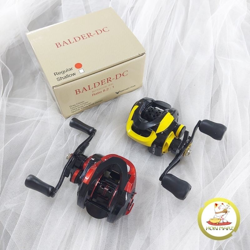 Reel bait casting oncak balder DC / reel bc oncak drag tension clicker