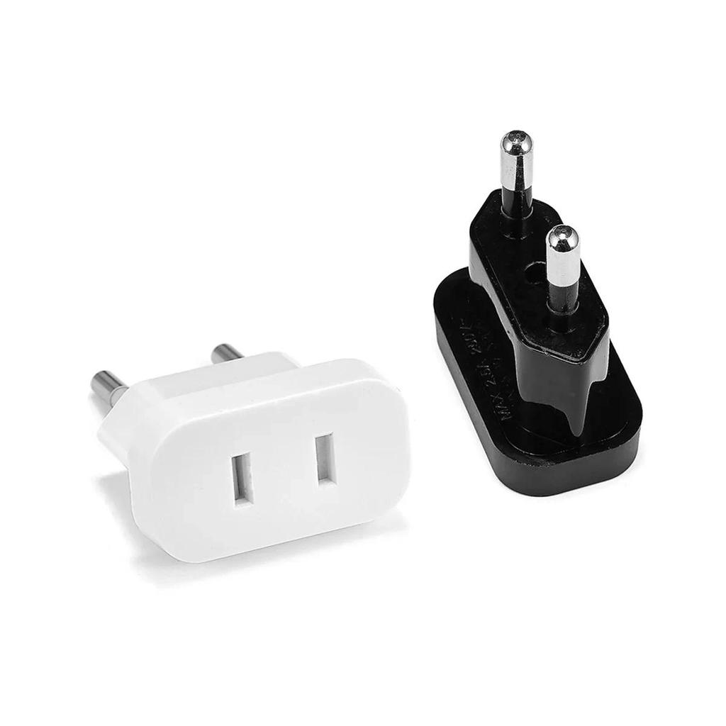 EU Plug Adapter US To EU Euro Korea France Travel Adapter  ina To European Ruassia 2Pin AC Converter