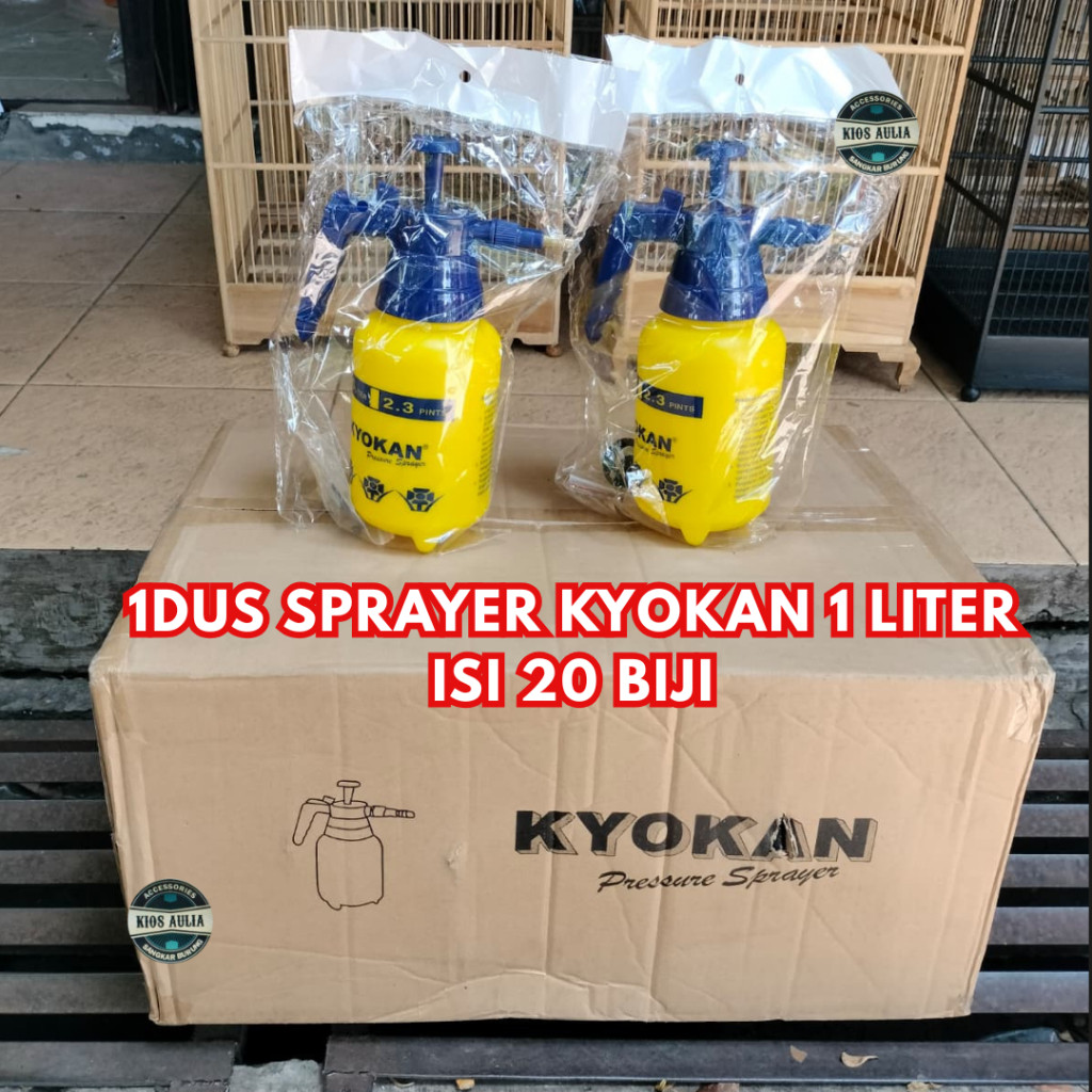 1 DUS KYOKAN 1LITER SPRAYER SEMPROTAN KYOKAN 1 LITER 1 DUS ISI 20 BIJI