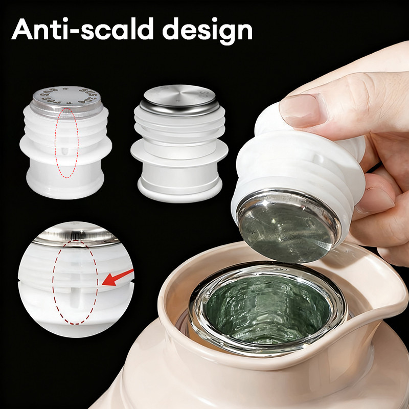 Kaiyo Botol Vakum Sumbat Silikon Food Grade Sumbat Penyegel Botol Termos Gabus