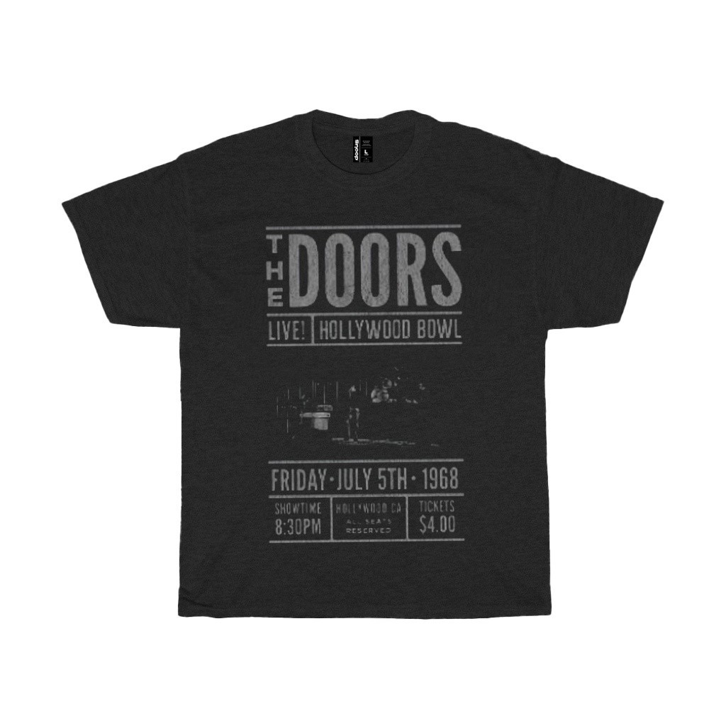 HOT the doors band vintage tshirt hollywood bowl