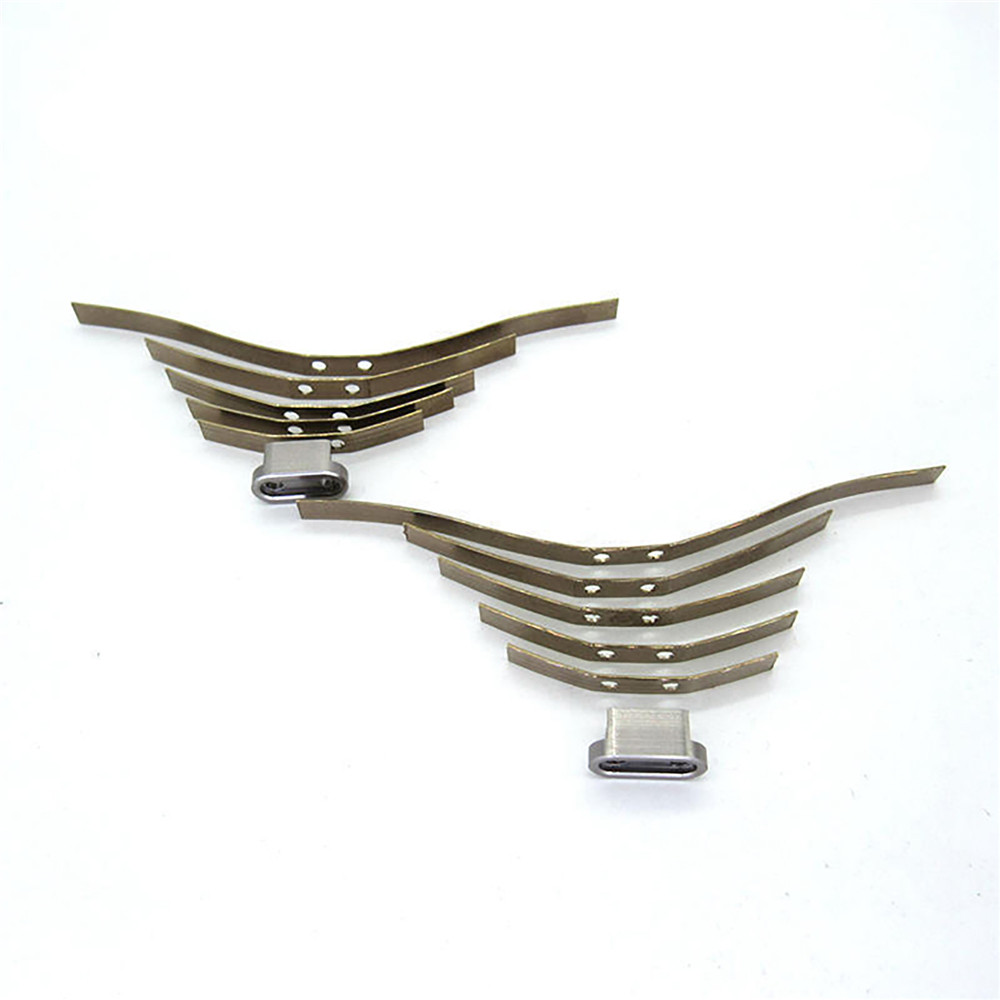 Mofied Thickened Steel Leaf Spring Sheet for WPL B16 B36 B24 GAZ Ural Six-wheel Drive Army RC Truck 