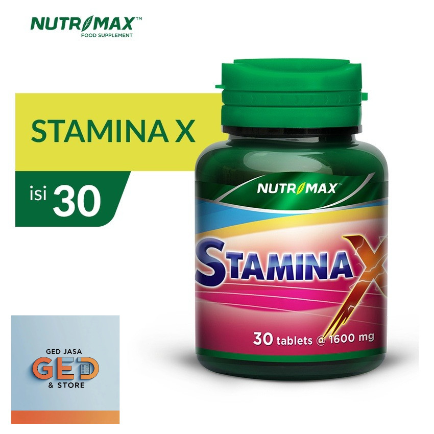Nutrimax Stamina X 30 Tablet Membantu Memelihara Stamina Pria || GED STORE