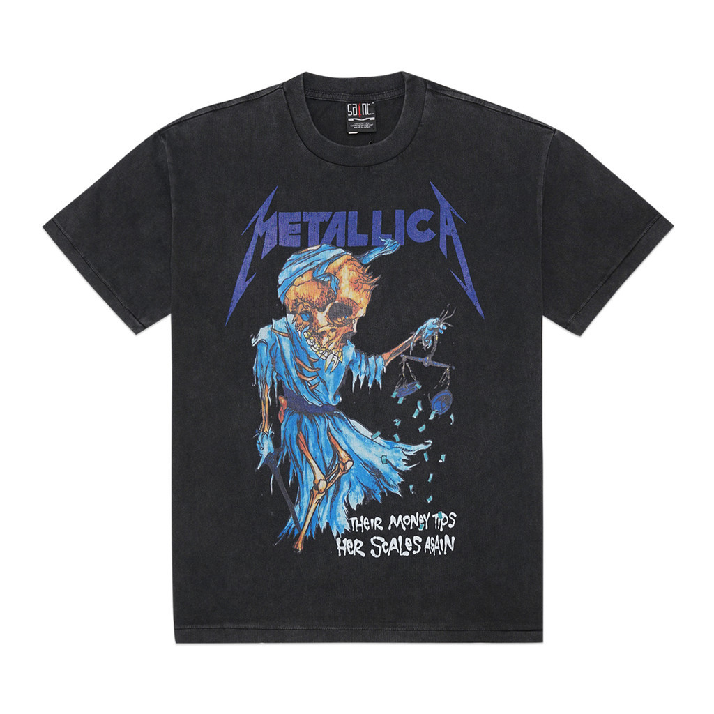 Saint Michael Metallica Money Scale T-Shirt