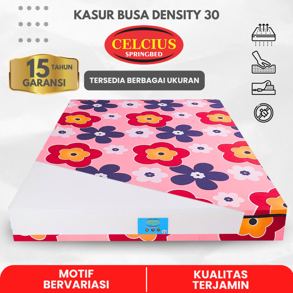 JJ - Celcius Kasur Busa Density 30 Garansi 15 Tahun