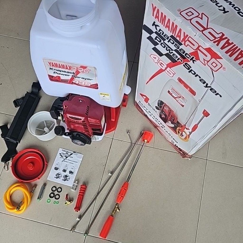 Mesin Semprot Hama Knapsack Power Sprayer Pompa Racun Yamamax 4tak 20Ltr