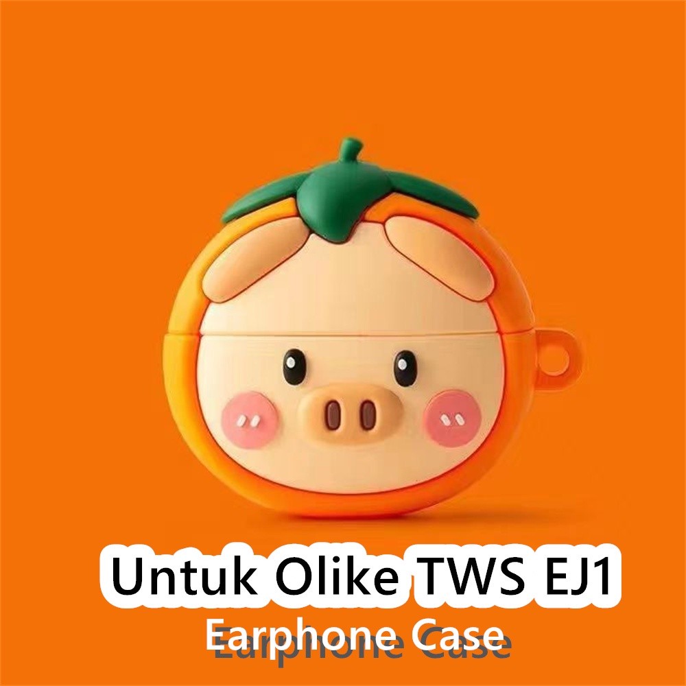 Variety Untuk Olike TWS EJ1 Case Trendi Kartun Lembut Silicone Pelindung Case NO.1