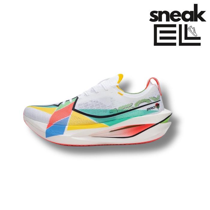 Xtep 160X 7.0 Pro Rainbow Original Sepatu Lari Pria/Running Shoes 975319110041-6